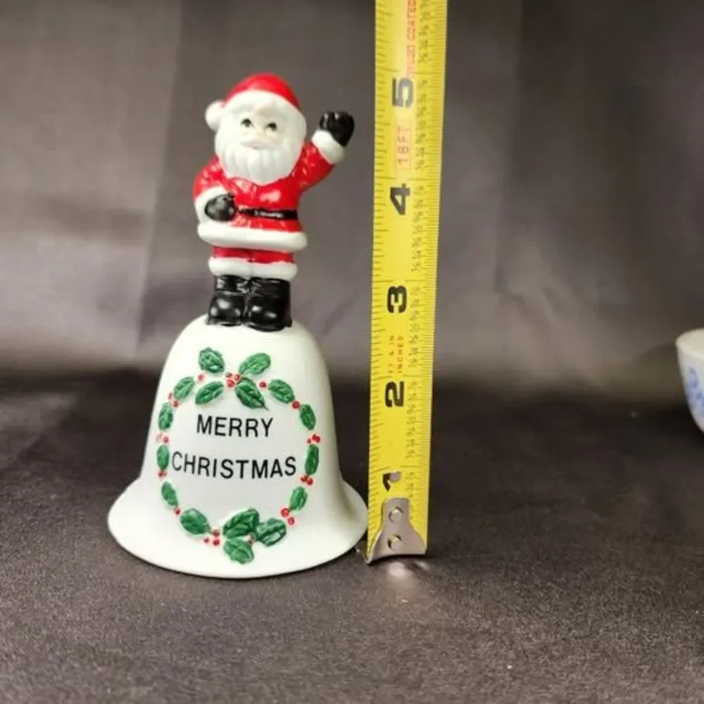 Vintage House of Lloyd Santa's Back Bell 1986